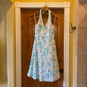 Great Halter Dress by Liz Claiborne for all your Summer Events! Sz 6.